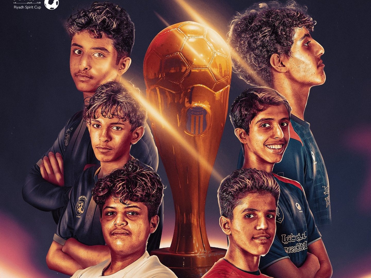 Riyadh Spirit Cup final match poster